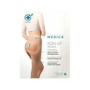 Gabriella 128 push up medica 40 den Punčochové kalhoty