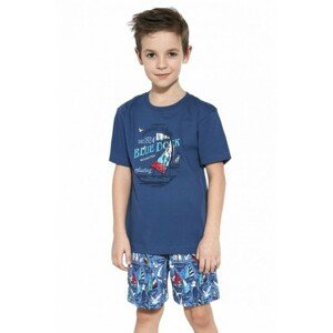 Cornette Kids Boy 789/96 Blue Dock 86-128 Chlapecké pyžamo