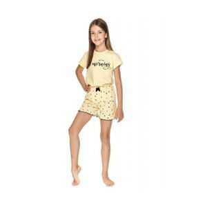 Taro Misza 2706 žluté Dívčí pyžamo