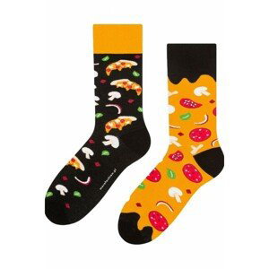 More Pizza 079-A055 černé Pánské ponožky