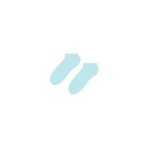 Steven 052 světle modré Kotníkové ponožky