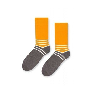 More 079 265 Two colorus žluté/šedé Pánské ponožky