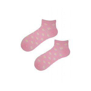 Noviti Sedmikráska ST 020 W 03 růžové Dámské kotníkové ponožky