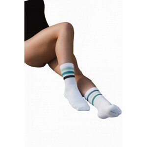 More Sport 081-009 bílo-mořské Dámské ponožky