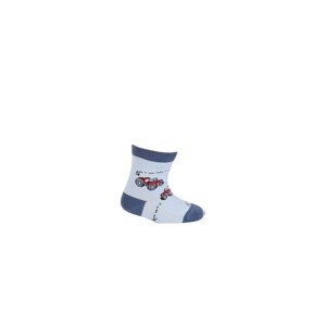 Gatta Cottoline vzorované G14.N01 0-2 let Chlapecké ponožky