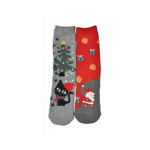 WiK 37895 A'2 Vánoční dámské ponožky