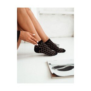 Milena Fashion GG černé Dámské ponožky