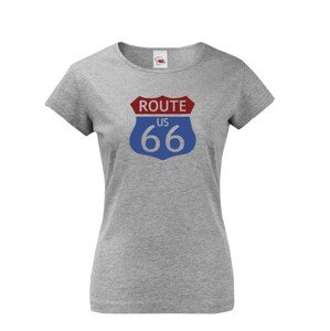 Dámské tričko - Route 66 - legenda ciest