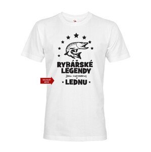 Pánské tričko pre rybárov k narodeninám Rybárske legendy