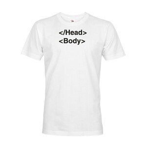 Pánske tričko pre IT a programátorov head body