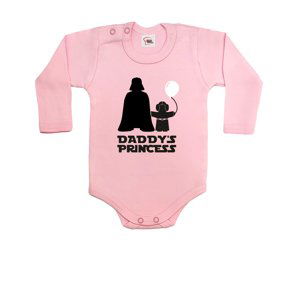 Detské body s potlačou Star Wars Daddys Princess