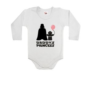 Detské body s potlačou Star Wars Daddys Princess