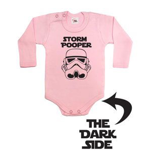 Dětské body s potiskem Star Wars Storm Pooper