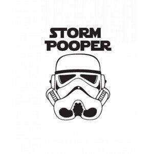 Dětské body s potiskem Star Wars Storm Pooper