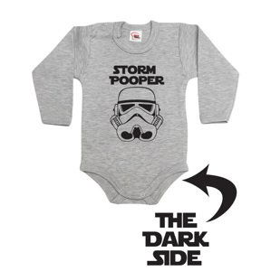 Dětské body s potiskem Star Wars Storm Pooper