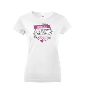 Dámske tričko najlepšia babička - ideálny darček k narodeninám pre babičku
