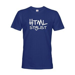 Pánske tričko HTML stylist - tričko pre HTML kóderov