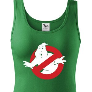 Dámske tričko s potlačou Krotitelia duchov - Ghostbusters