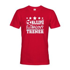 Pánske tričko najlepší futbalový tréner - ideálny darček trénerovi