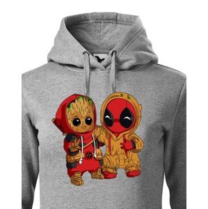 Dámska mikina Deadpool a Groot - super darček