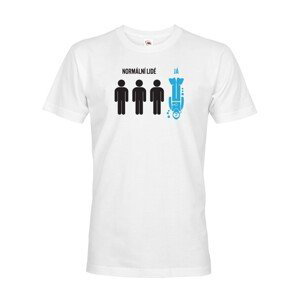 Pánské tričko - Normálni ľudia - ja (potápač) - na narodeniny alebo len tak