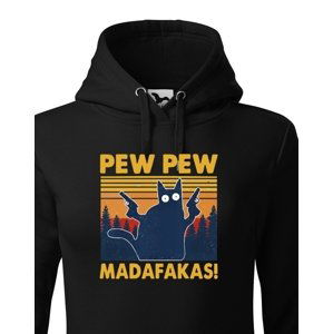 Dámská mikina - Pew Pew madafakas! - ideálny darček