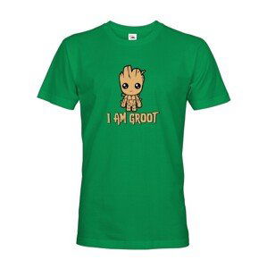 Pánské tričko Groot z filmu Strážci galaxie - Ja som Groot na tričku