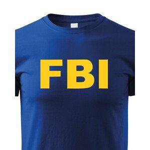 Detské tričko s motívom FBI