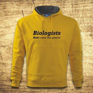 Tričko s motívom Biologists - Rule over the phyla!