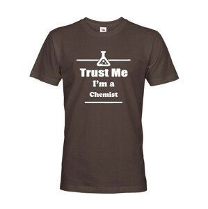 Pánské tričko pro chemiky Trust me, I´m a chemist