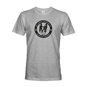 Pánské tričko s potlačou Bostonského teriéra - skvelý darček pre milovníkov psov