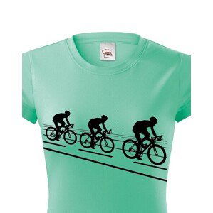 Dámské tričko pre milovníkov cestných bicyklov
