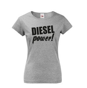 Dámske tričko s motívom Diesel power!