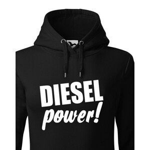 Dámska mikina s motívom Diesel power!