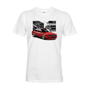 Pánské tričko s potlačou BMW E30 M3 - tričko pre milovníkov aut