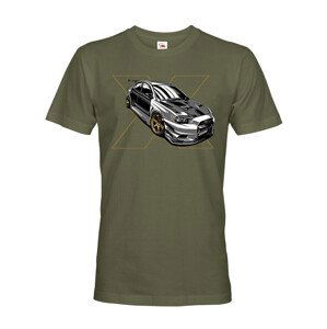 Pánské tričko s potlačou Lancer EVO X -  tričko pre milovníkov aut