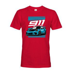 Pánské tričko s potlačou Porsche 911 GT3 RS -  tričko pre milovníkov aut