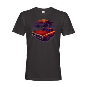 Pánské tričko s potlačou Dodge Charger -  tričko pre milovníkov aut