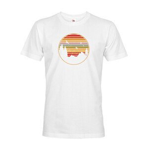 Pánské tričko Retro sunset - tričko pre milovníkov cestovania