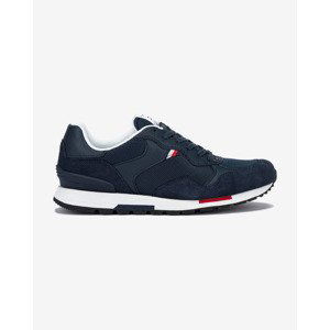 Tommy Hilfiger Retro Runner Mix Tenisky Modrá