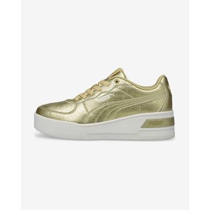 Puma Skye Wedge Metallic Tenisky Zlatá