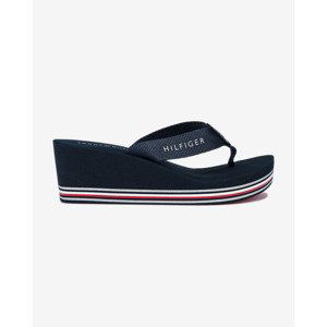 Tommy Hilfiger Tommy Stripes Wedge Beach Žabky Modrá