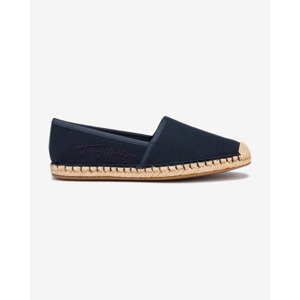 Tommy Hilfiger Signature Espadrilky Modrá