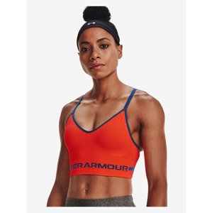 Under Armour Seamless Low Long Sports Podprsenka Oranžová