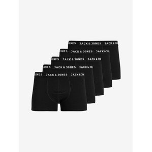 Jack & Jones Jachuey Boxerky 5 ks Čierna