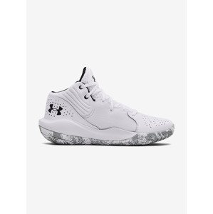 Under Armour Jet '21 Basketball Tenisky Biela