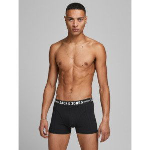 Jack & Jones Boxerky 3 ks Čierna