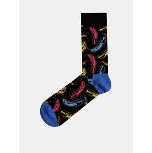 Happy Socks Andy Warhol Banana Ponožky Čierna