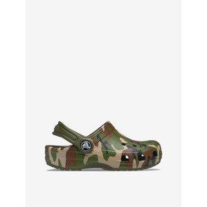 Crocs Classic Printed Clog K Crocs detské Zelená