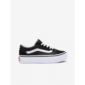 Vans Old Skool Platfor Tenisky detské Čierna